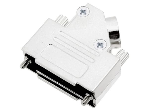 encitech D45ZK50 6561-0106-15 D-SUB-kabinet Poltal: 50 Helmetal 45 ° Sølv 1 stk