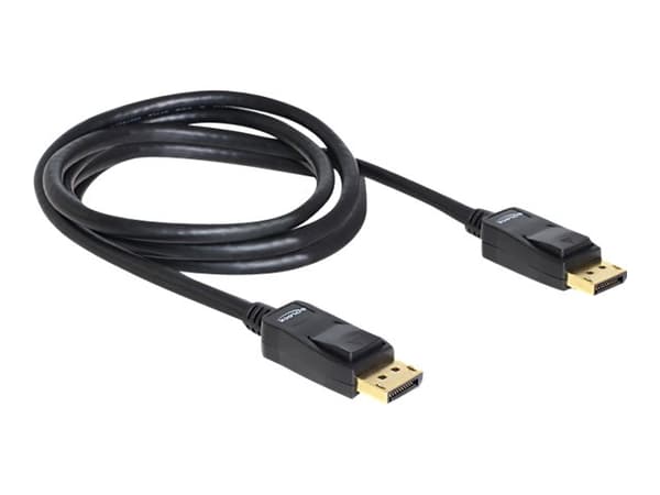 Delock - DisplayPort-kabel - DisplayPort (hann) til DisplayPort (hann) - 2 m