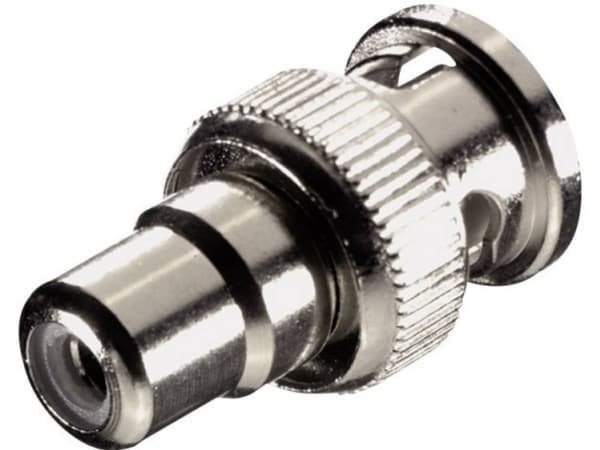 SpeaKa Professional SP-7869892, BNC, BNC, RCA, Hankoppling, Honkoppling, Silver