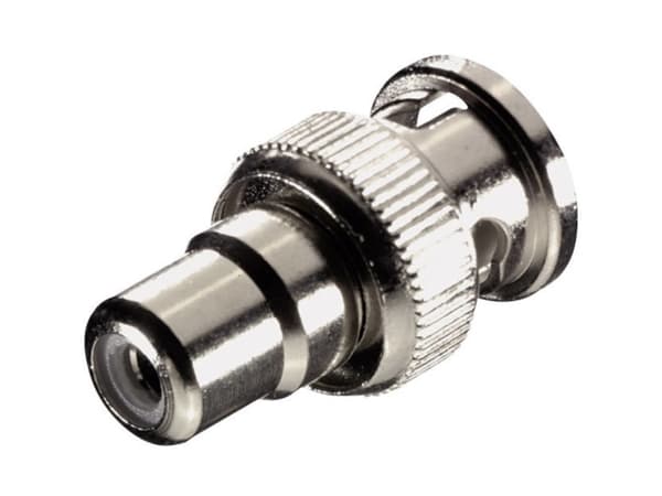 SpeaKa Professional SP-7869892, BNC, BNC, RCA, Hankoppling, Honkoppling, Silver