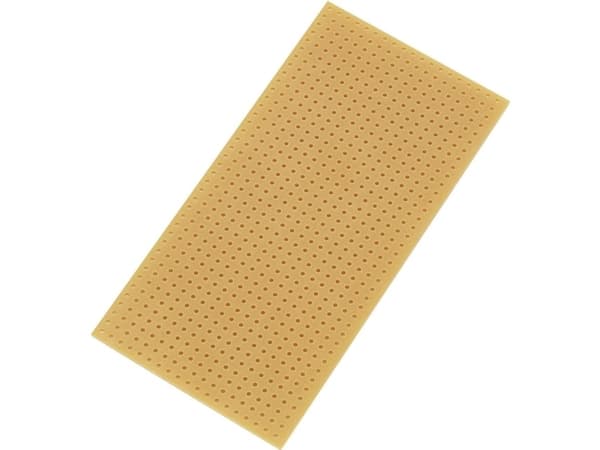 TRU COMPONENTS SU528404 Eurooppalainen painolevy ilman Cu-pinnoitetta Kovapaperi (L x S) 100 mm x 50 mm Ruutukoko 2,54 mm Sisältö 1 kpl