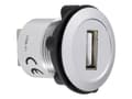 Pikkukuva 2 / 3: USB uppoasennusliitin 2.0 USB-01 USB-liitin (tyyppi A) USB-urosliittimeen (tyyppi A) 1229310 TRU COMPONENTS Sisältö: 1 kpl