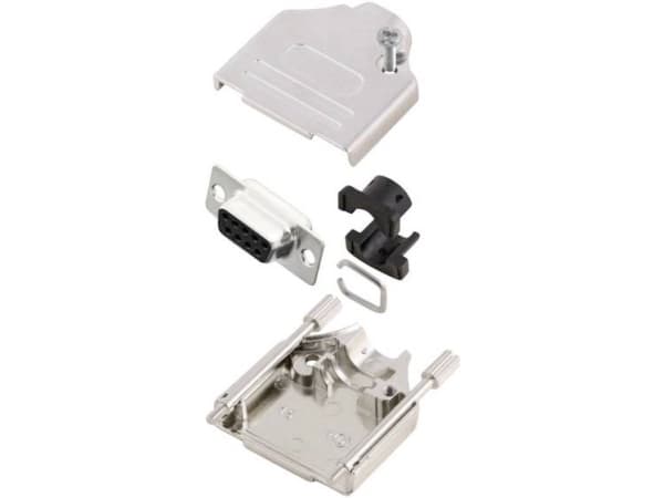 MH Connectors MHDTZK9-DB9S-K D-SUB-kontaktset 180° Polantal: 9 Lödhuvud 1 st