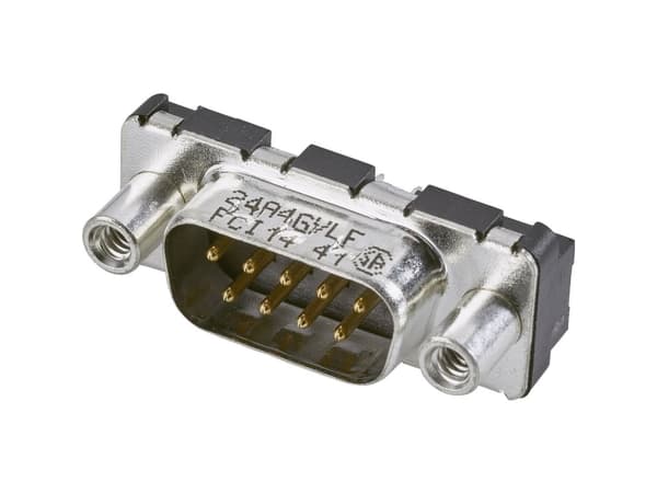 FCI D-SUB D09P24A4GV00LF D-SUB pinneliste 180 ° Poltal: 9 Lodning 1 stk