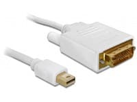 Delock - DisplayPort-kabel - Mini DisplayPort (hann) til DVI-D (hann) - 2 m
