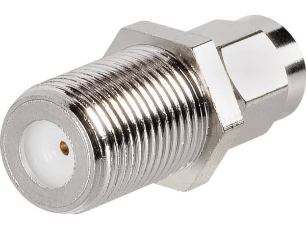 TRU COMPONENTS 1579510 SMA-adapter SMA-stik - F-bøsning 1 stk