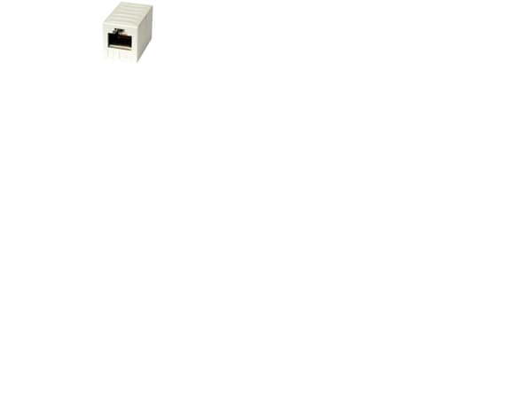 Telegärtner J00029A0062, RJ45, RJ45, Hvit