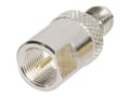 Miniatyrbilde 3 av 4: BKL Electronic 0412010, RG, RP 3.5 jack, Hankjønn/hunkjønn, 50 O, Sølv