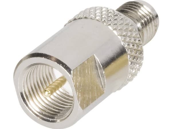 BKL Electronic 0412010, RG, RP 3.5 jack, Hankjønn/hunkjønn, 50 O, Sølv