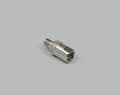 Miniatyrbilde 1 av 4: BKL Electronic 0412010, RG, RP 3.5 jack, Hankjønn/hunkjønn, 50 O, Sølv