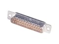 Miniatyrbilde 2 av 3: Harting 09 67 215 5604 D-SUB pinneliste 180° Poltal: 15 Loddekop 100 stk.