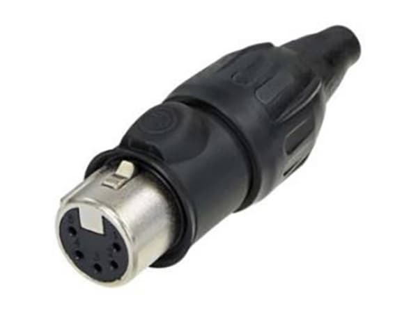 Neutrik NC5FX-TOP, XLR, Svart
