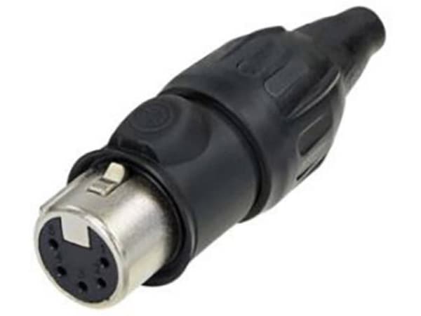 Neutrik NC5FX-TOP, XLR, Svart