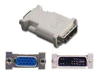 Belkin - DVI-adapter - DVI-A (hann) til HD-15 (VGA) (hunn) - tommelskruer