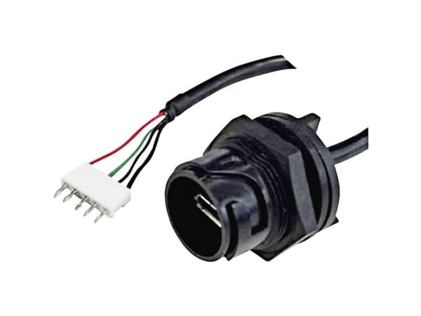 USB-stik Tilslutning, indbygning Buccaneer 4000 Passer til: PXP4040 PXP4043/B Bulgin Indhold: 1 stk
