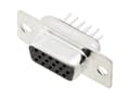 Miniatyrbilde 3 av 3: encitech HDD-15-F-T-B-M 2103-0400-11 D-SUB pinliste 180 ° Poltal: 15 Loddepins 1 stk skuff