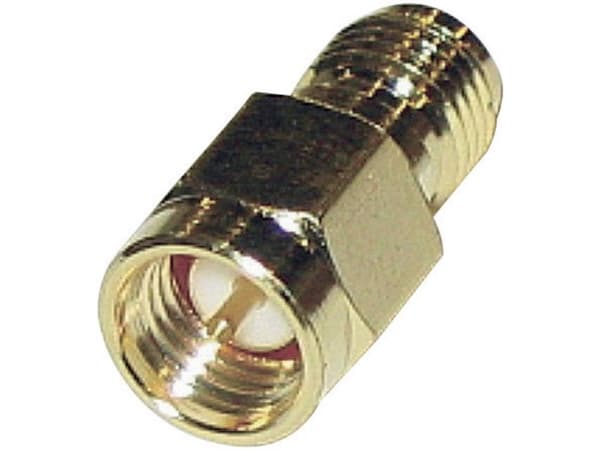 BKL Electronic 0419102 0419102 SMA-adapter SMA-stik - SMA-reverse-tilslutning 1 stk