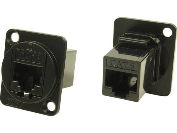 XLR Adapter UTP RJ45 Cat6 Adapter, indbygning CP30222MB CP30222MB Cliff Indhold: 1 stk