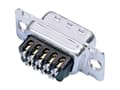 Miniatyrbild 2 av 2: Amphenol Amphenol 77D E09S ST D-SUB stiftlista 180 ° Poltal: 9 Skruer 1 stk