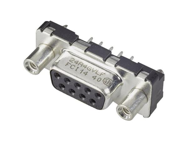 FCI D-SUB D25S24A4GV00LF D-SUB stiftlista 180 ° Poltal: 25 Lodning 1 stk