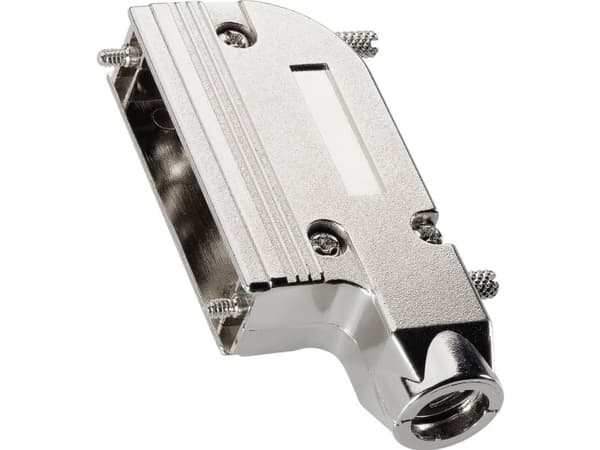 TRU COMPONENTS 1579066 D-SUB-kabinet Poltal: 9 Metal Sølv 1 stk