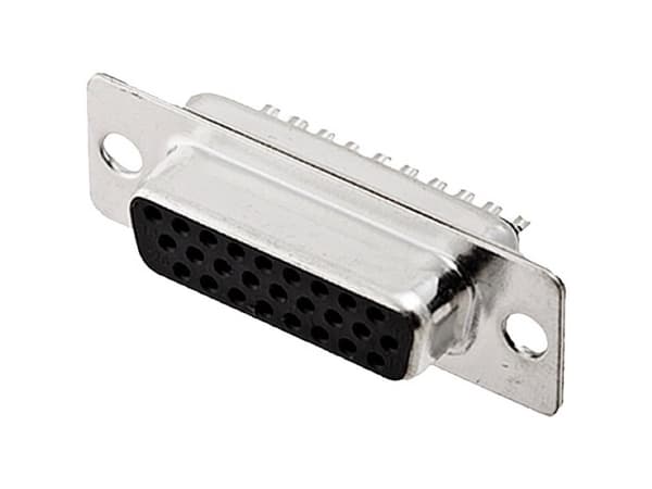 encitech HDS-26-F-T-B-S 2101-0300-12 D-SUB stiftlista 180 ° Poltal: 26 Loddekop 1 stk Tray