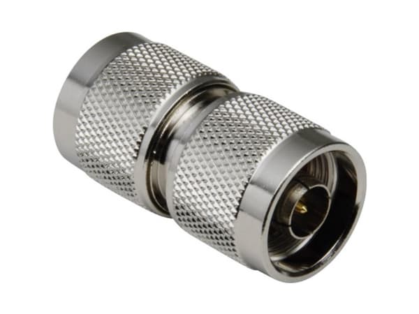 BKL Electronic 404032, N-stik, RP 3.5 jack, Hunstik/Hunstik, 50 ohm (O), Sølv, 0,048 g
