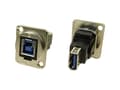 Miniatyrbilde 2 av 2: XLR Adapter USB B-stik 3,0 til USB En kvindelig 3.0 Adapter, indbygning CP30206NM CP30206NM Cliff Indhold: 1 stk
