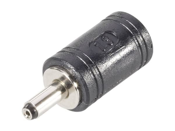 BKL Electronic 072125, low power connector, low power adapter, Musta