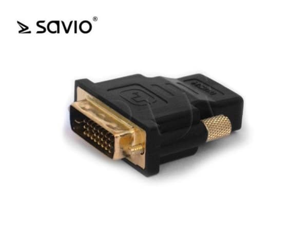 SAVIO CL-21 - Videokort - DVI-D hane till HDMI hona