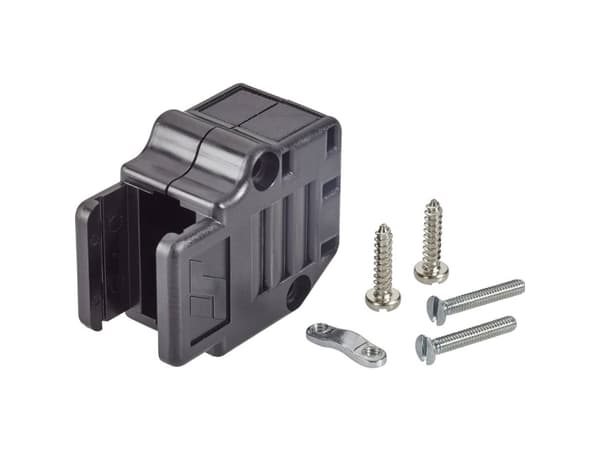 FCI D-SUB 863093C09ALF D-SUB-kabinet Poltal: 9 Plastic, metalliseret 90 ° Sort 1 stk