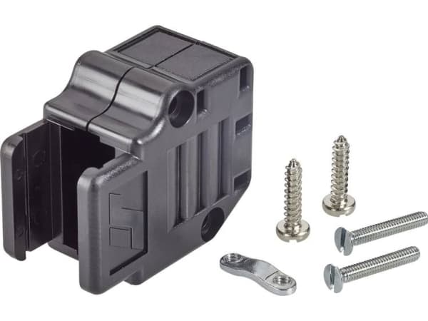 FCI D-SUB 863093C09ALF D-SUB-kabinet Poltal: 9 Plastic, metalliseret 90 ° Sort 1 stk
