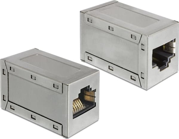 Delock - Nettverkkopler - RJ-45 (hunn) til RJ-45 (hunn) - CAT 6