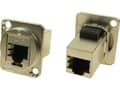 Miniatyrbilde 1 av 2: XLR Adapter UTP RJ45 Cat6 Adapter, indbygning CP30222SM CP30222SM Cliff Indhold: 1 stk