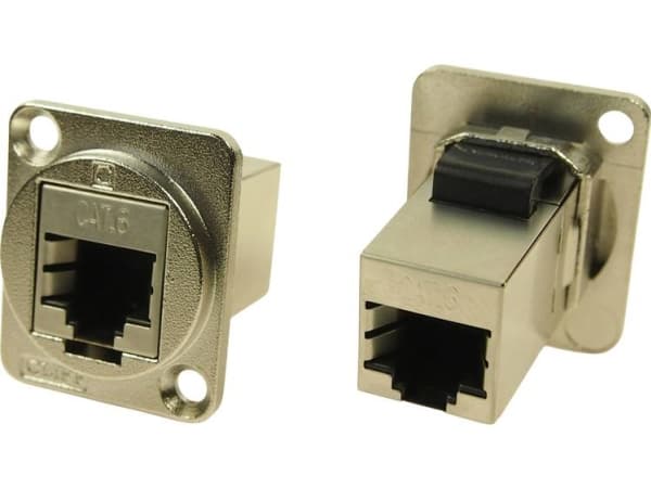 XLR Adapter UTP RJ45 Cat6 Adapter, indbygning CP30222SM CP30222SM Cliff Indhold: 1 stk