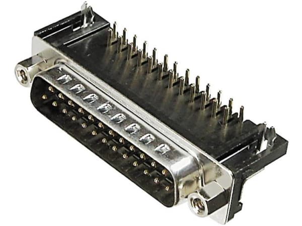 ASSMANN WSW A-DS 37 A/KG-T1 D-SUB pinneliste 90 ° Poltal: 37 Lodning 1 stk.