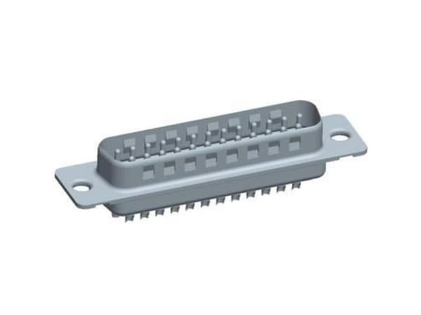 FCI SUB-D DC37P064HTXLF D-SUB pinneliste 180 ° Poltal: 37 1 stk