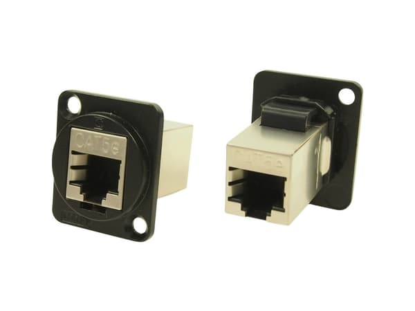 XLR-adapter RJ45 Cat5e FTP-adapter, infälld CP30220SMB CP30220SMB CP30220SMB Cliff Innehåll: 1 st