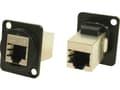 Miniatyrbild 1 av 2: XLR-adapter RJ45 Cat5e FTP-adapter, infälld CP30220SMB CP30220SMB CP30220SMB Cliff Innehåll: 1 st