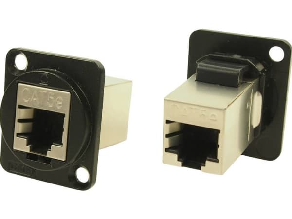 XLR-adapter RJ45 Cat5e FTP-adapter, infälld CP30220SMB CP30220SMB CP30220SMB Cliff Innehåll: 1 st