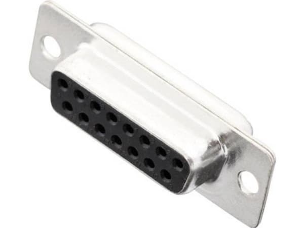 MH Connectors MHDM15-SS 2101-0200-12 D-SUB-stiftliste 180 ° Poltal: 15 Loddekop 1 stk
