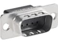 Miniatyrbild 1 av 2: TE Connectivity AMPLIMITE HDP-20 167294-1 D-SUB-stiftliste 180 ° Poltal: 25 Crimp 1 stk
