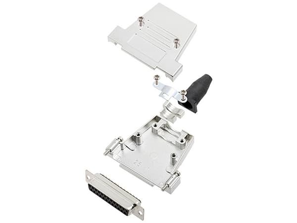 encitech DTSL25-SJSRG-T-DBS-K 6355-0086-13 D-SUB-bussningstripset 180 ° Polantal: 25 Lödhuvud 1 st
