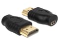 Miniatyrbilde 2 av 5: Delock - HDMI-adapter - HDMI hann til 19 pin micro HDMI Type D hunn
