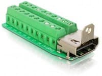DeLOCK Adapter HDMI female > Terminal Block 20pin, 20pin