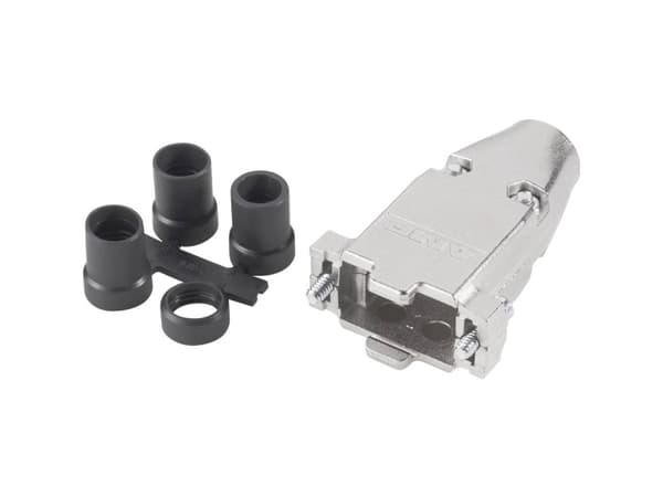TE Connectivity AMPLIMITE HDP-20 5748676-3 D-SUB-kabinet Poltal: 25 Metal 180 ° Sølv 1 stk