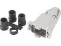 Miniatyrbild 1 av 2: TE Connectivity AMPLIMITE HDP-20 5748676-3 D-SUB-kabinet Poltal: 25 Metal 180 ° Sølv 1 stk