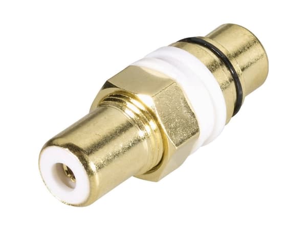 BKL Electronic 1103054 Cinch-adapter Cinch-bøsning - Cinch-bøsning 1 stk