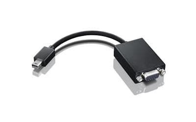 Lenovo - DisplayPort-sovitin - enkeltlink - Mini DisplayPort (han) til DVI-D (hun) - 20 cm - ThinkCentre M75t Gen 2; ThinkPad P51; ThinkStation P330