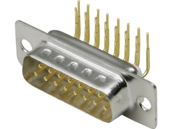 TRU COMPONENTS 1579060 D-SUB pinliste Poltal: 25 Lodning 1 stk